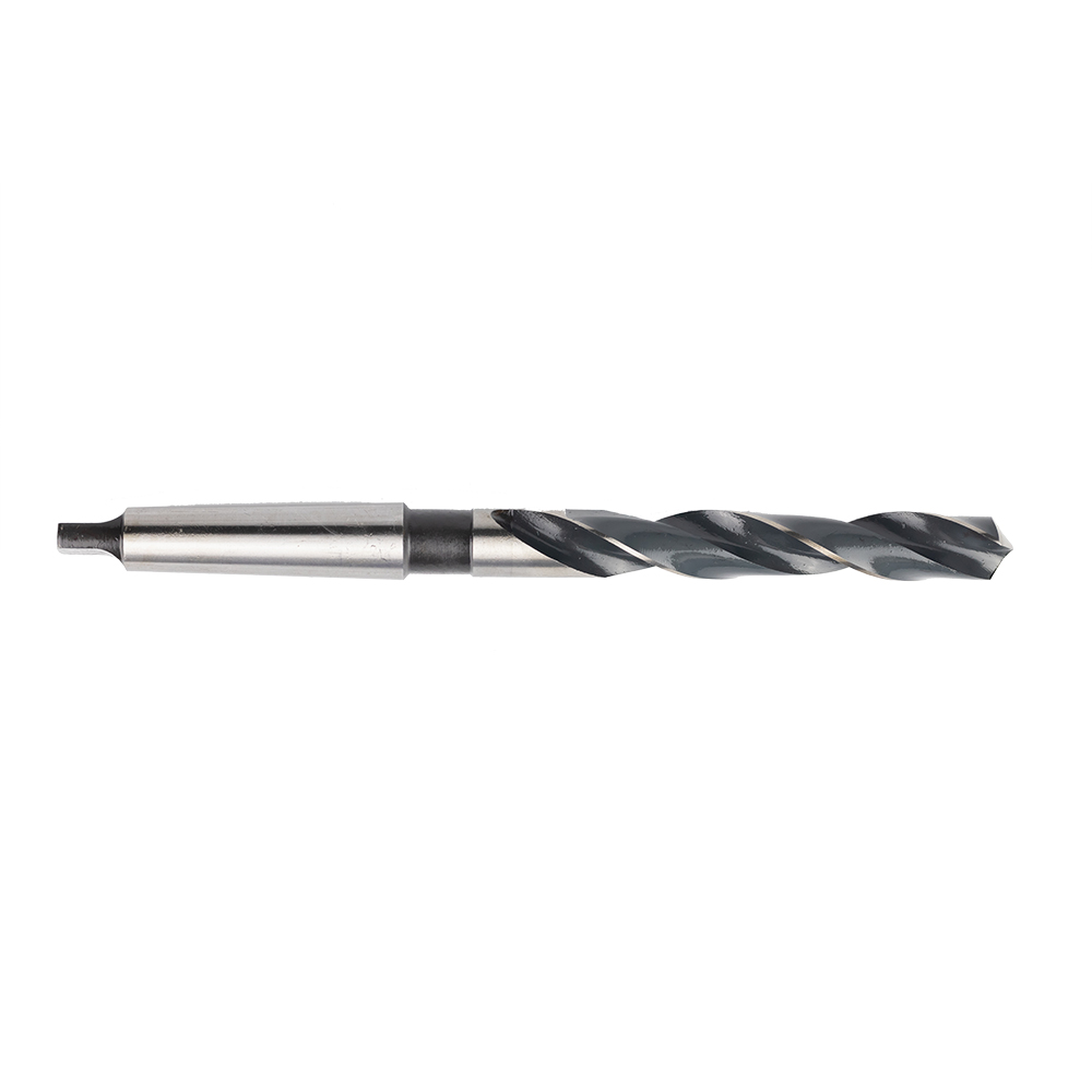 โปรโมชั่นโรงงาน DIN345 HSS MILLED TAPER SHANK BLACK WHITE TWIST DRILL BITS set