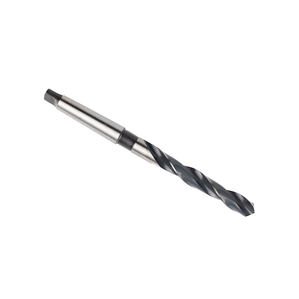 โปรโมชั่นโรงงาน DIN345 HSS MILLED TAPER SHANK BLACK WHITE TWIST DRILL BITS set