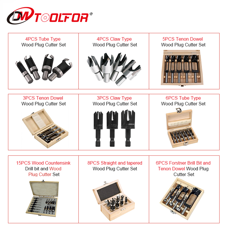 4PCS Polit เจาะ Quick Change Shank Wood Countersink Drill Bits for Wood Drilling Use Wood Drilling