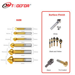 Quick Change Wood Cone Hex Shank งานไม้ ดอกสว่าน ดอกเคาเตอร์ซิงค์ HSS