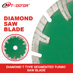 ใบเลื่อยตัด Turbo Deep Protected Diamond