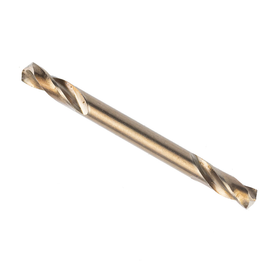 เครื่องเจาะปลายคู่ ไม้ HSS FULLY GROUND AMBER FINISH Twist Drill Bit